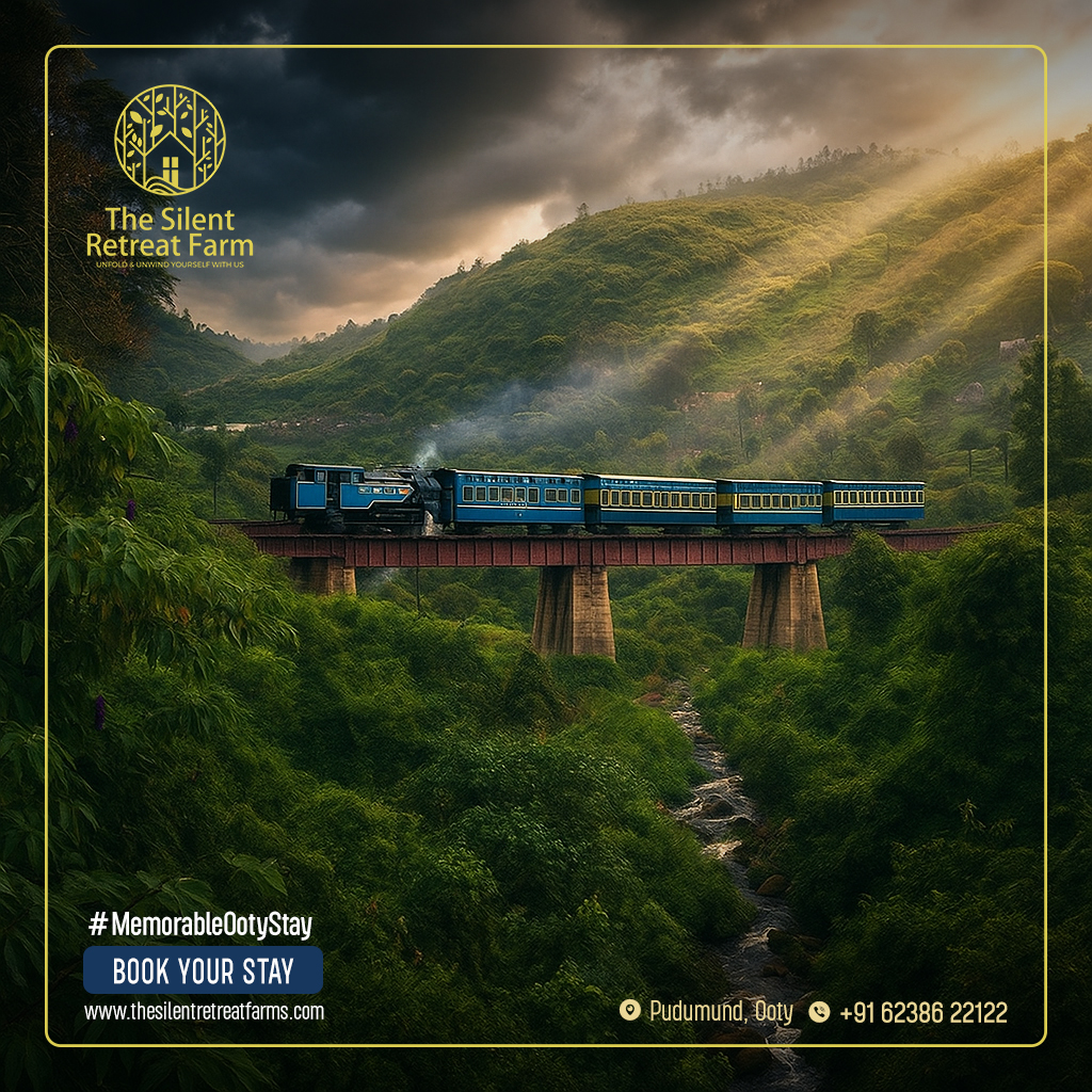 Toy Train Ooty, Nilgiri Mountain Railway, Ooty toy train scenic journey, Nilgiris mountain toy train, Misty hills Ooty toy train, Nilgiri valleys train ride, Ooty heritage toy train, Mountain railway Ooty, Scenic toy train Nilgiris, Ooty must-visit attraction, Historic toy train Ooty, Ooty nature train ride, Train through lush valleys Ooty, Nilgiris tunnels toy train, Ooty sightseeing attraction